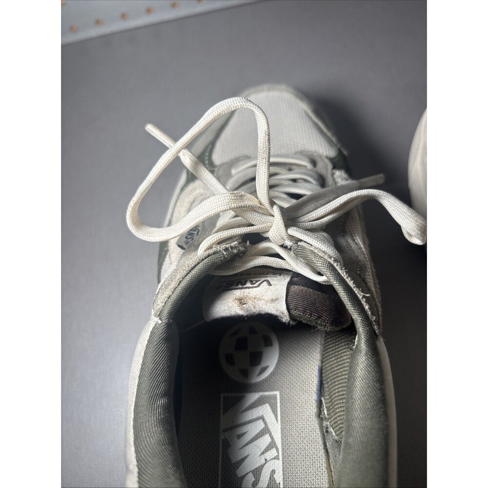 Vans UltraRange Neo VR3 Shoes Mens Sz 7 Womens Sz 8.5 White Green Cream Sneakers - Picture 8 of 15